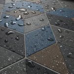 Anti-slip tiles