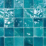 Glass mosaic tiles
