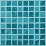 Mosaic pool tiles
